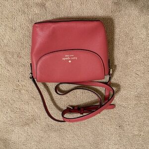 kate spade Rose Pink Pebbled Leather Crossbody